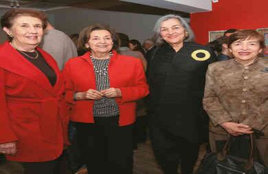 Amparo Garne, Consuelo Mendoza, Luz Myriam Toro y Olga Lucia Jordán.