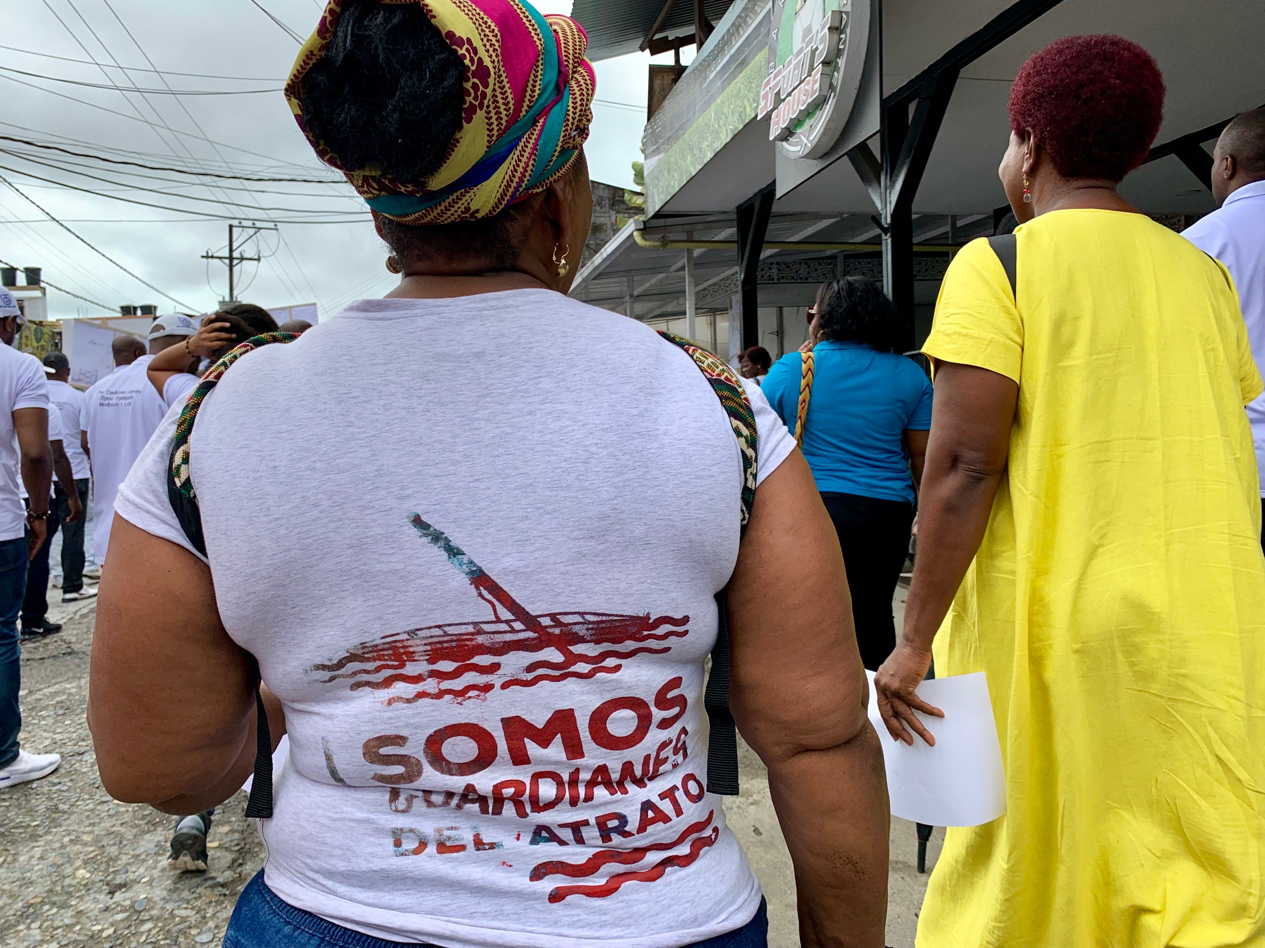 "Somos guardianas del Atrato".