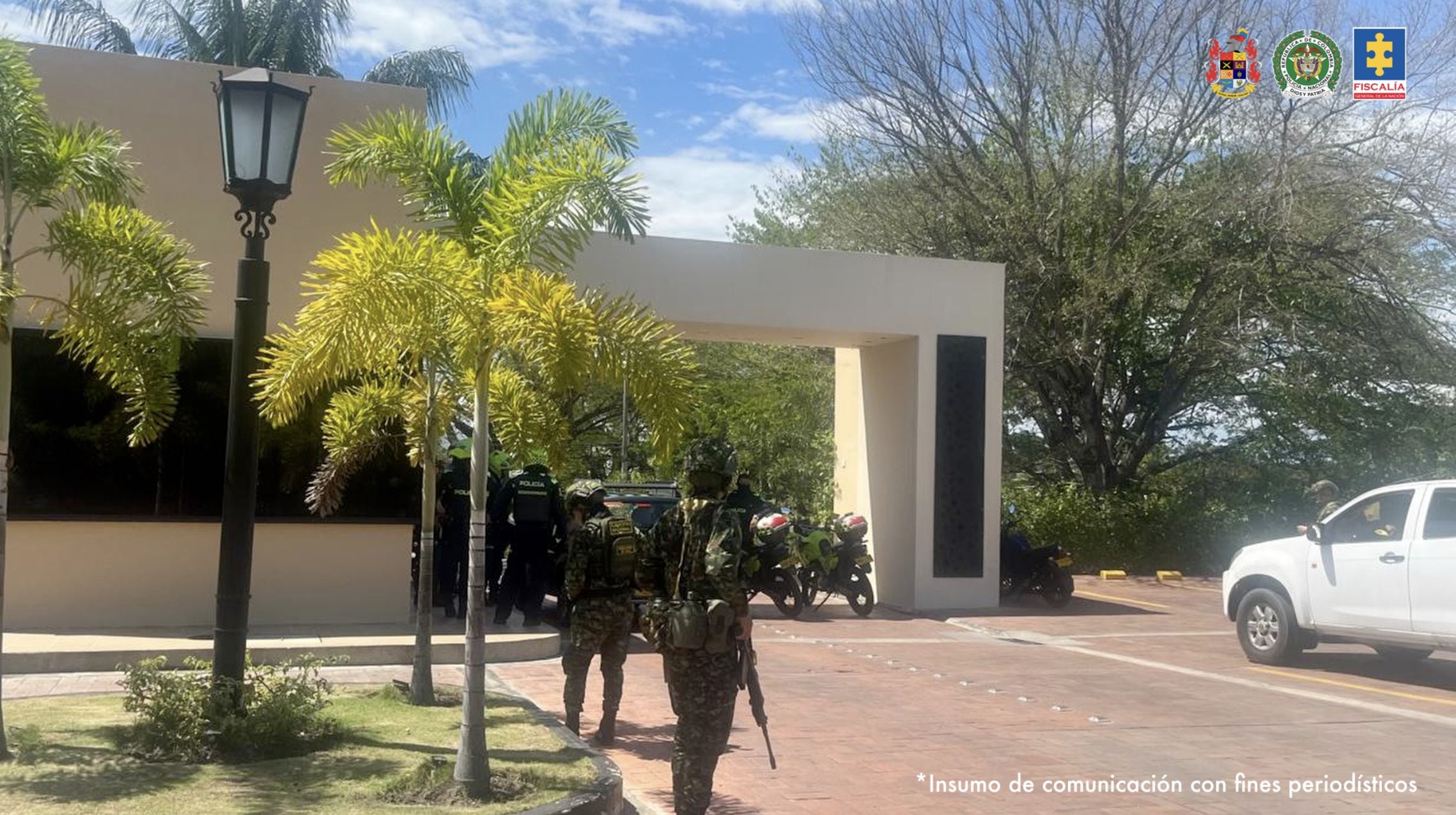 Los bienes a nombre del cantante colombiano Carlos Alberto Sánchez Ramírez, conocido como Charlie Zaa, sobre los cuales la Fiscalía anunció acciones legales