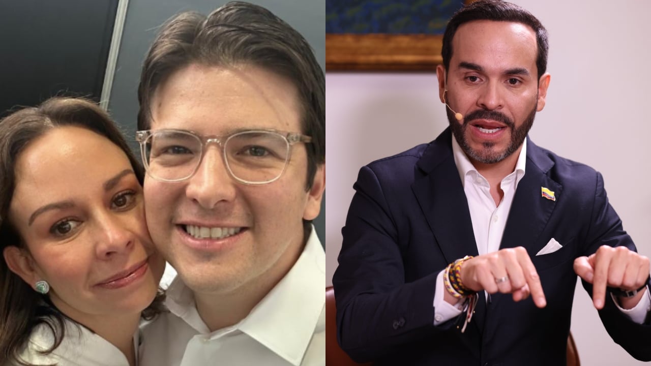 De izquierda a derecha: María Claudia Tarazona, Miguel Uribe Turbay y Abelardo De La Espriella.