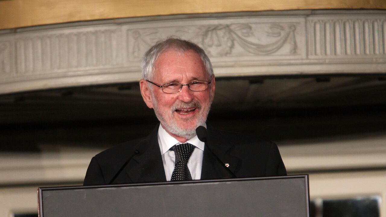 Director Norman Jewison speaks at the 45th Annual Cinema Audio Society