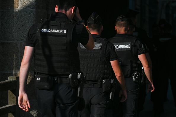 Por su parte, la jefatura de policía de Bocas del Ródano anunció el despliegue del GIGN en Marsella y contarán con dos vehículos blindados de la Gendarmería.  (Photo by Artur Widak/NurPhoto via Getty Images)