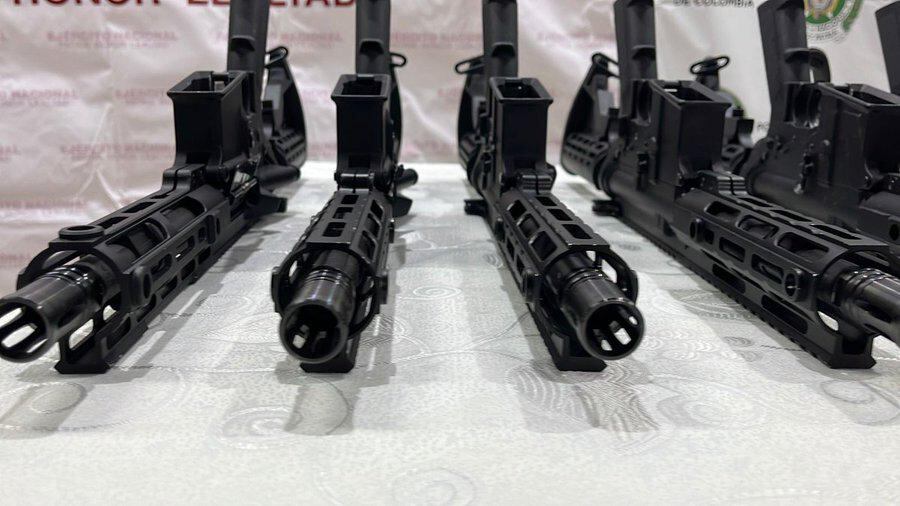 El Ejército Nacional anunció que fueron incautados varios fusiles, los cuales tenían como destino a varios integrantes del Clan del Golfo.