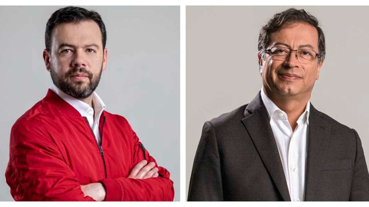 Carlos Fernando Galán y Gustavo Petro.
