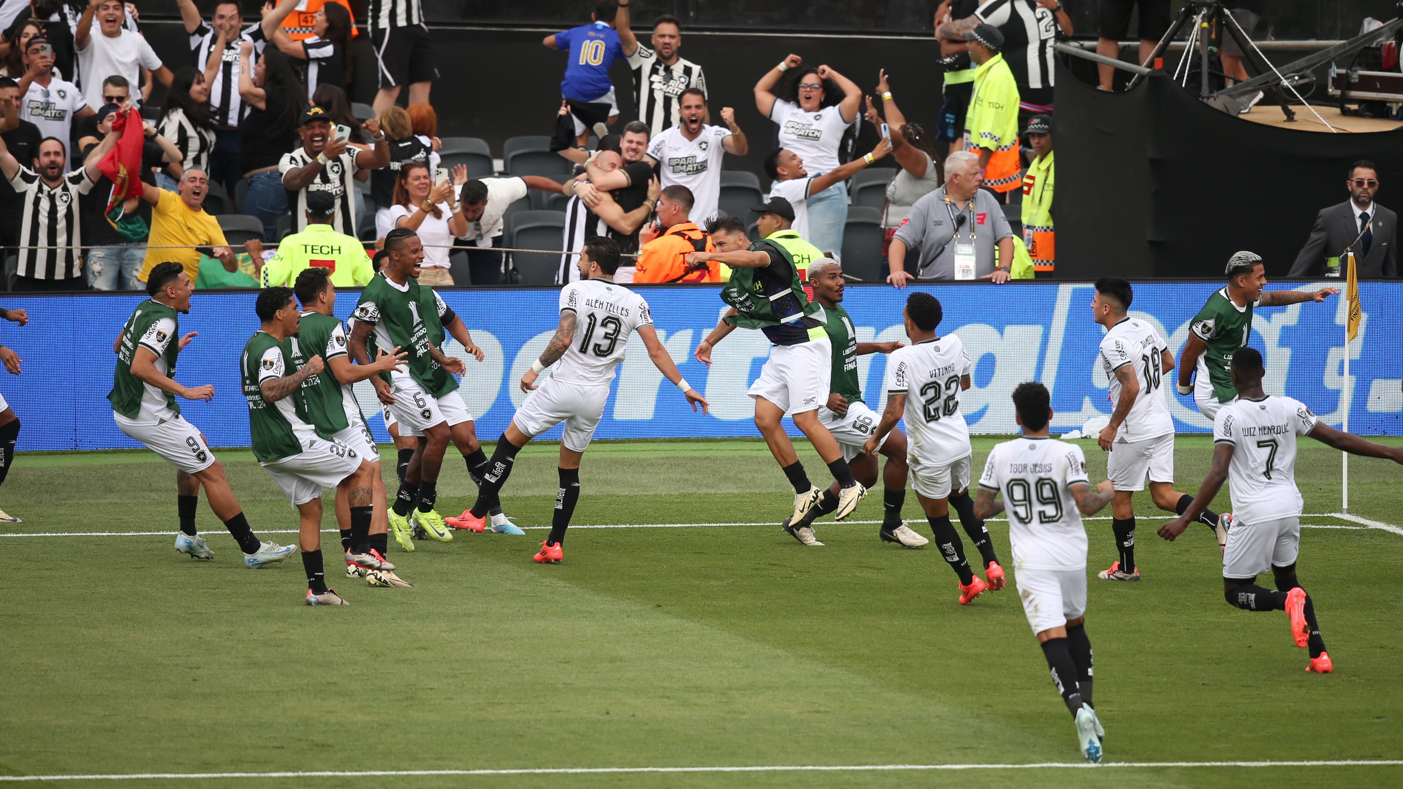 Botafogo campeón de la Copa Libertadores 2024.