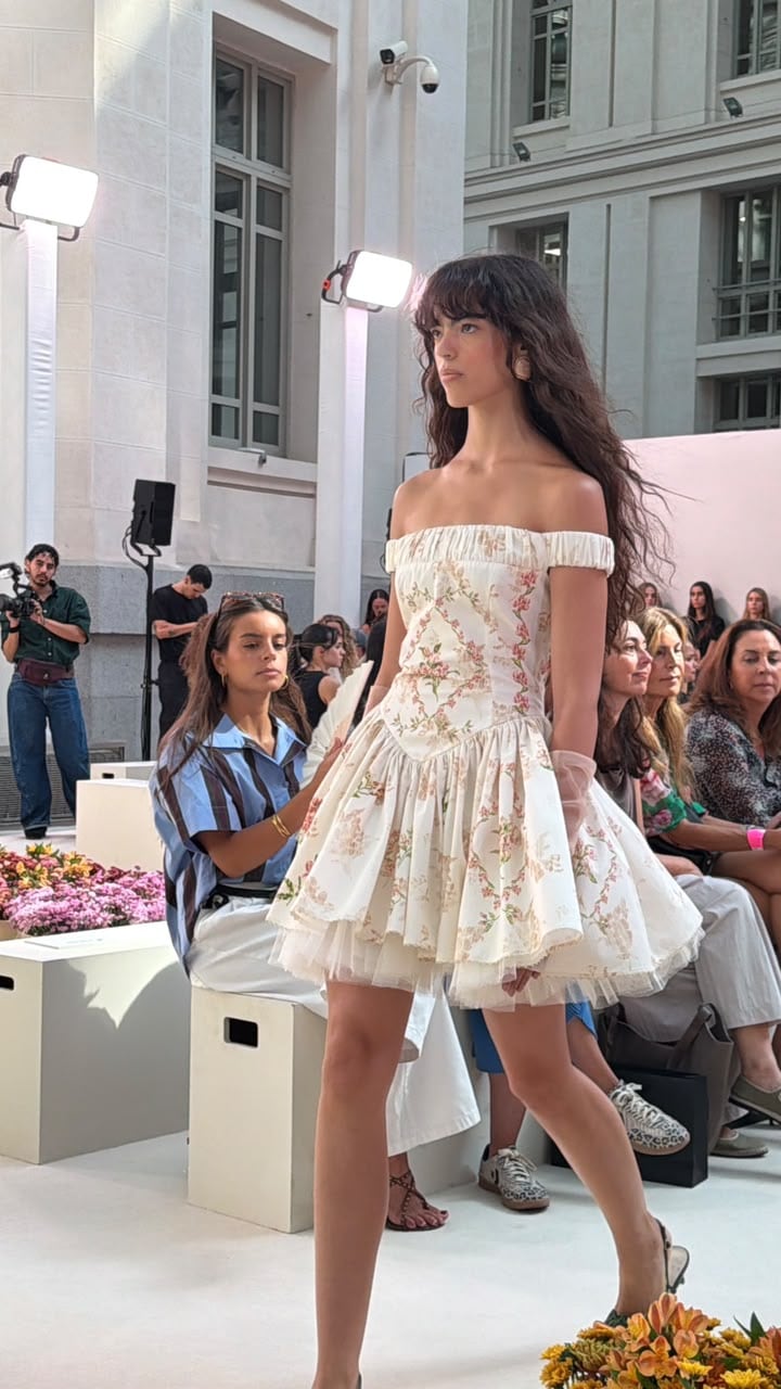 Pasarela de Agua by Agua Bendita en Mercedes Benz Fahion Week en Madrid 2026.