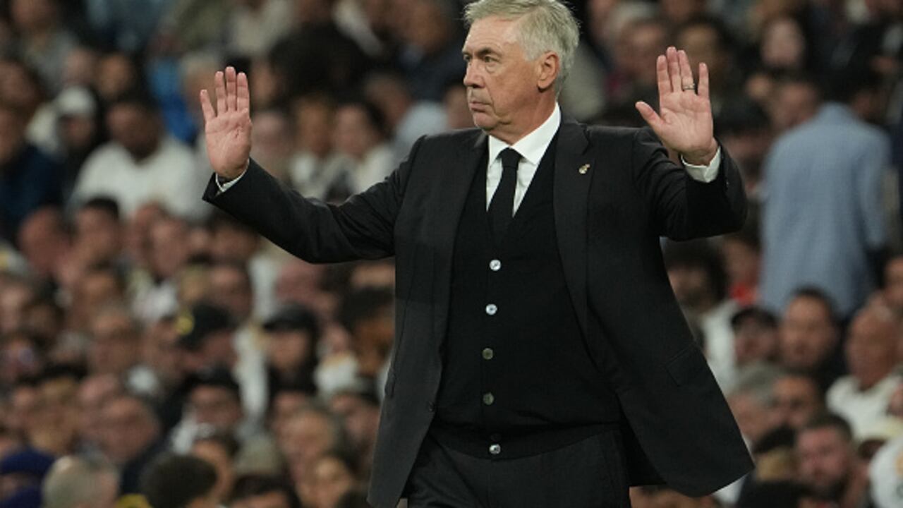 Carlo Ancelotti, DT del Real Madrid