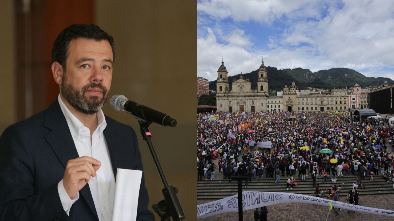 Galán aseguró que siempre garantizará la manifestación pacífica.