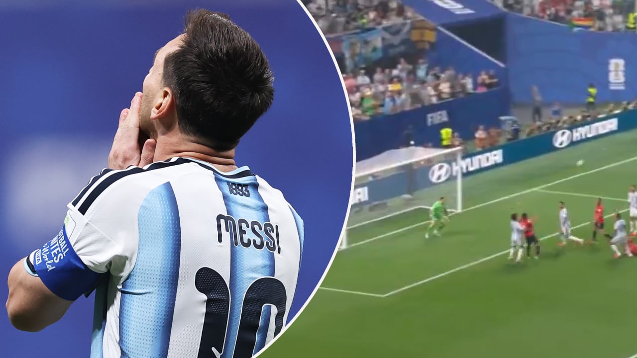 Lionel Messi falló un penal en el partido de Argentina vs. Egipto.