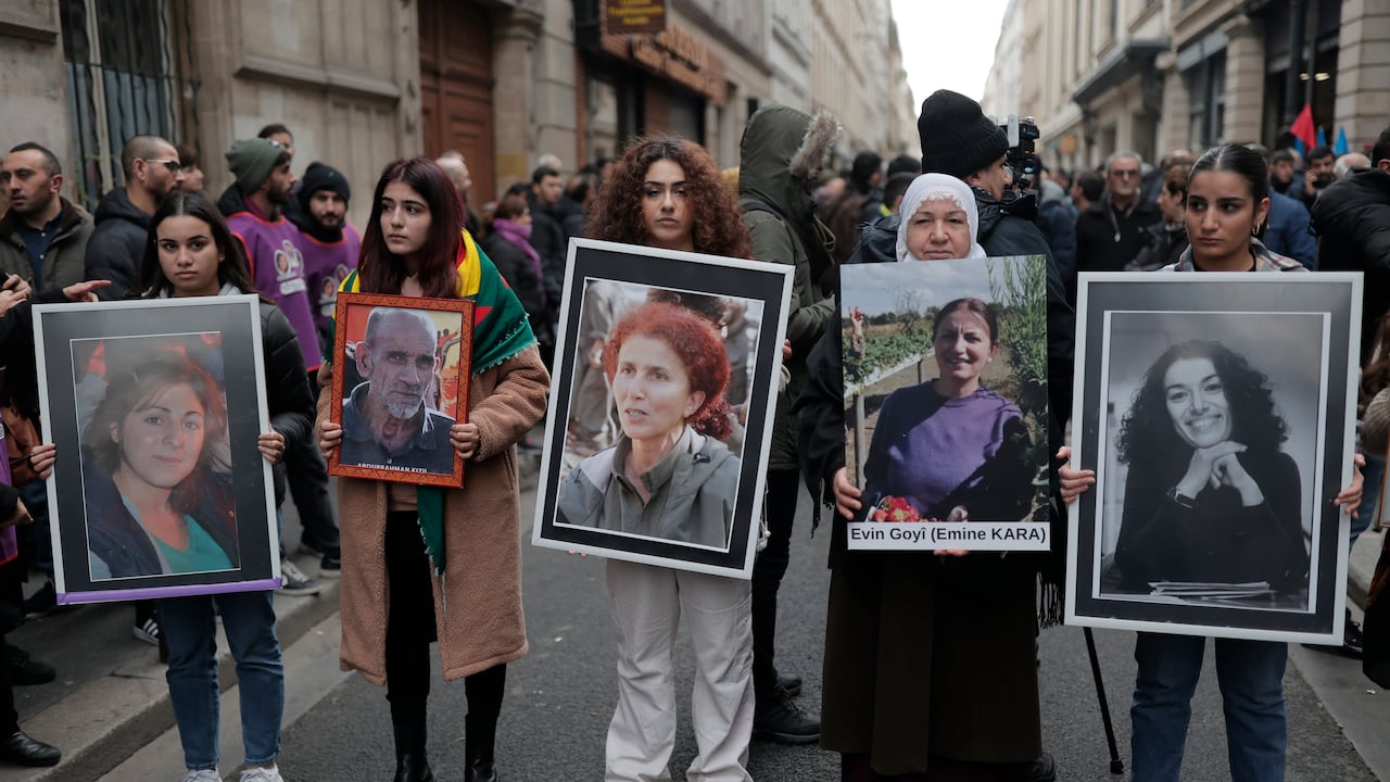 Manifestación en París