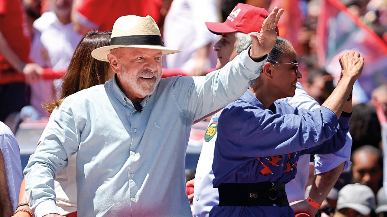 “Mientras yo viva, la extrema derecha no volverá al poder en este país”, asegura Lula, que busca su cuarto mandato.