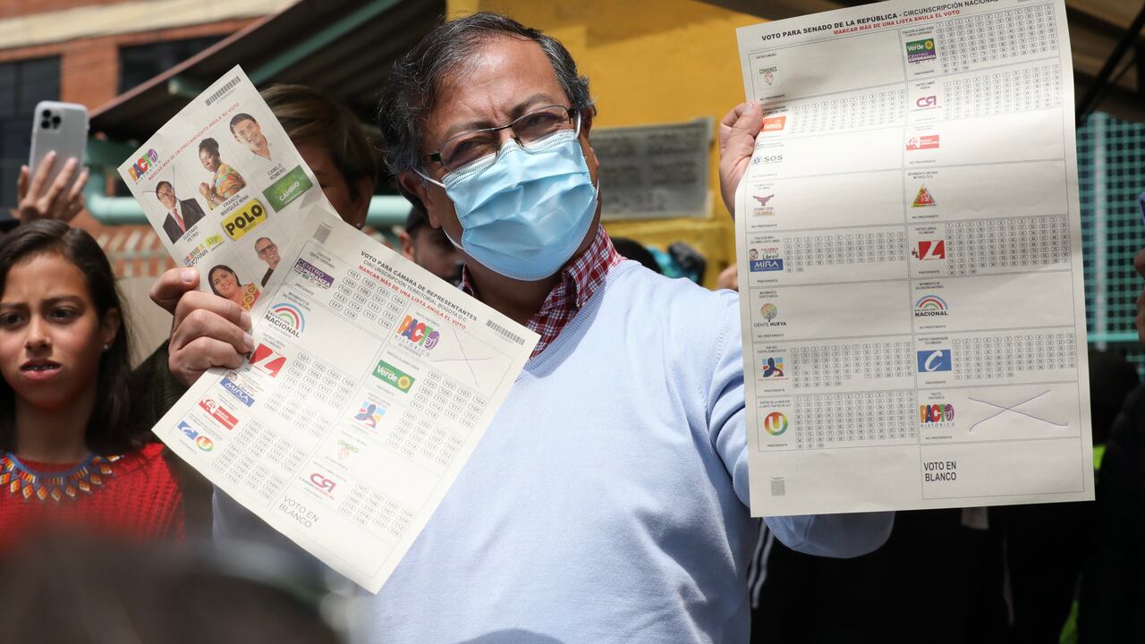 Voto Gustavo Petro , vota elecciones