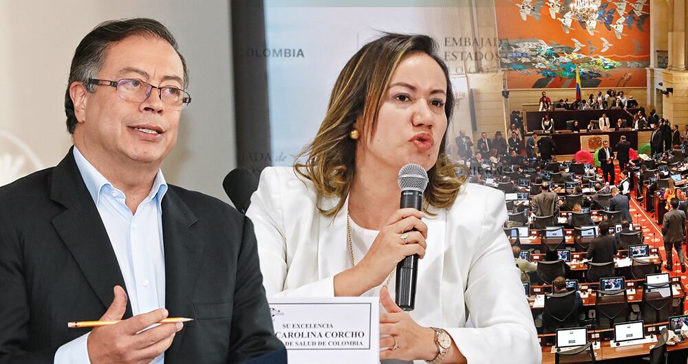  El presidente Gustavo Petro y la ministra Carolina Corcho insisten en defender una reforma que el país no conoce. Sin embargo, el Congreso tendrá la última palabra. 