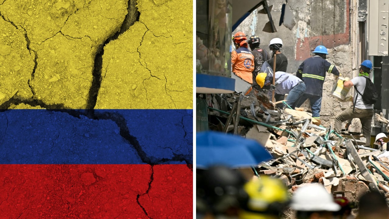 Varias placas tectónicas se mueven bajo Colombia y generan actividad sísmica de manera permanente.
