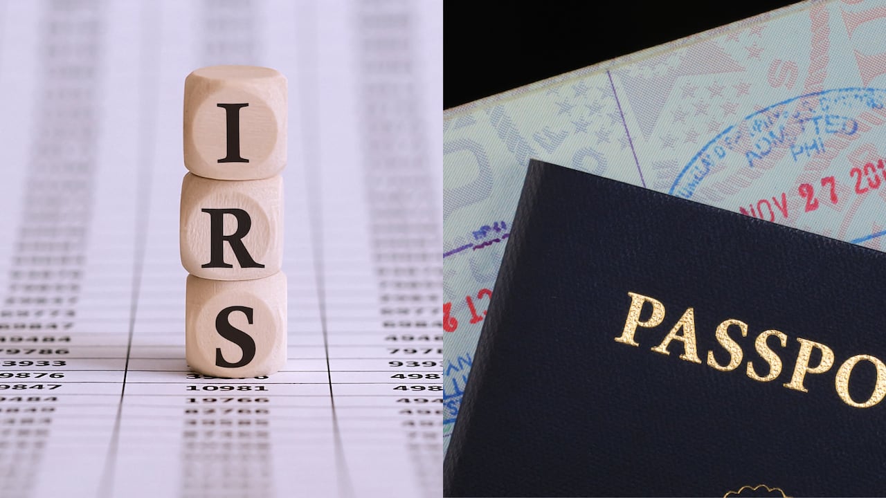 Medidas que puede tomar el IRS frente a su pasaporte. (Imagen de referencia).