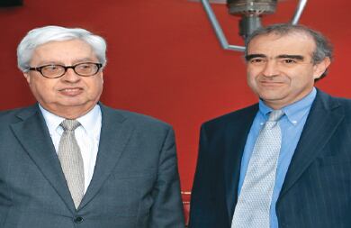 Sergio Arboleda y Fidel Cano.