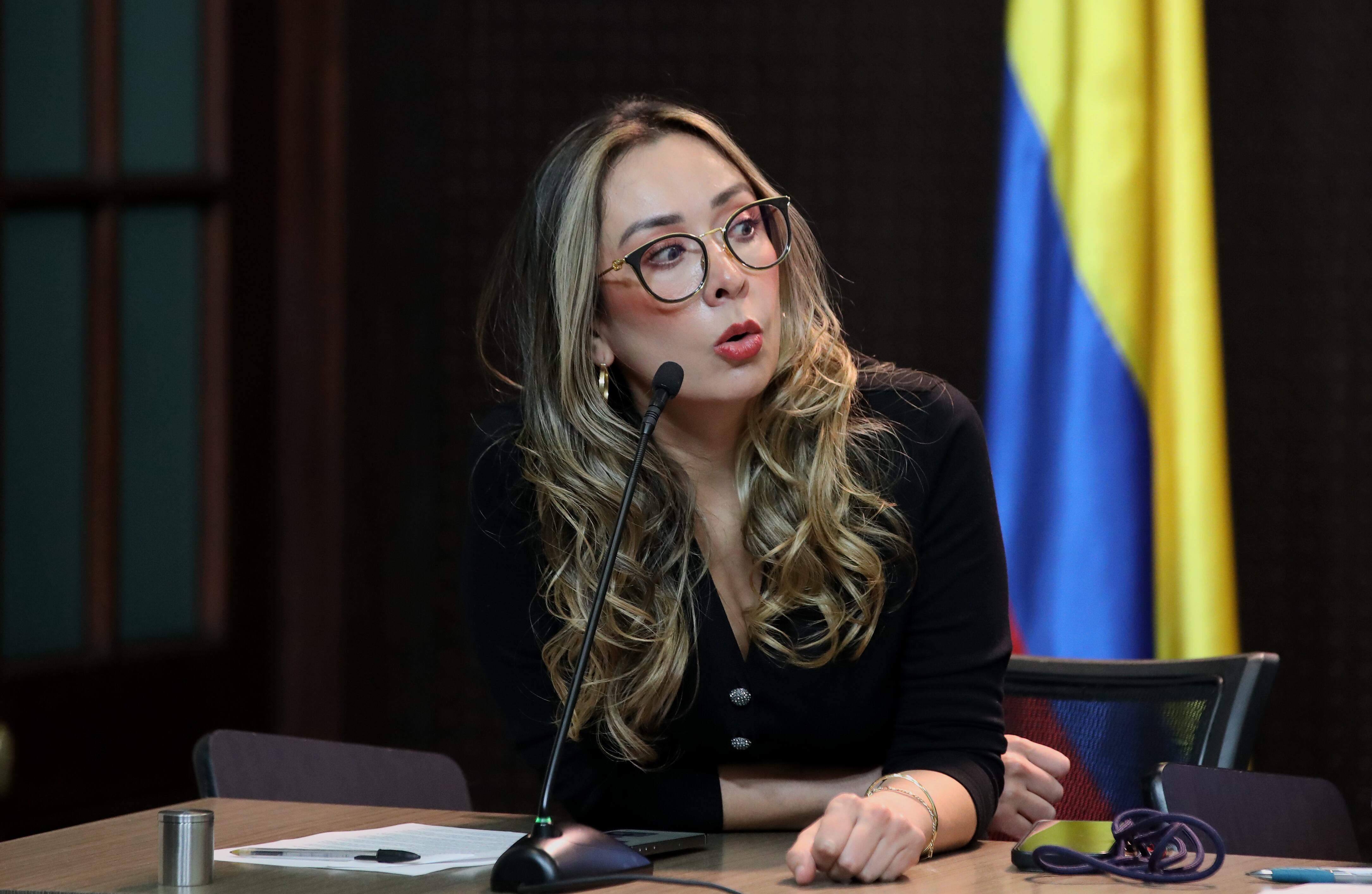 Katherine Miranda representante de la Alianza Verde 
Bogota febrero 19 del 2025
Foto Guillermo Torres Reina - SEMANA