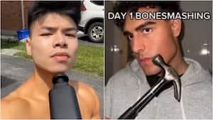 Peligroso reto viral se toma TikTok: jóvenes se desafían a practicar el ‘bone smashing’, golpearse la cara con un martillo para “moldearla”