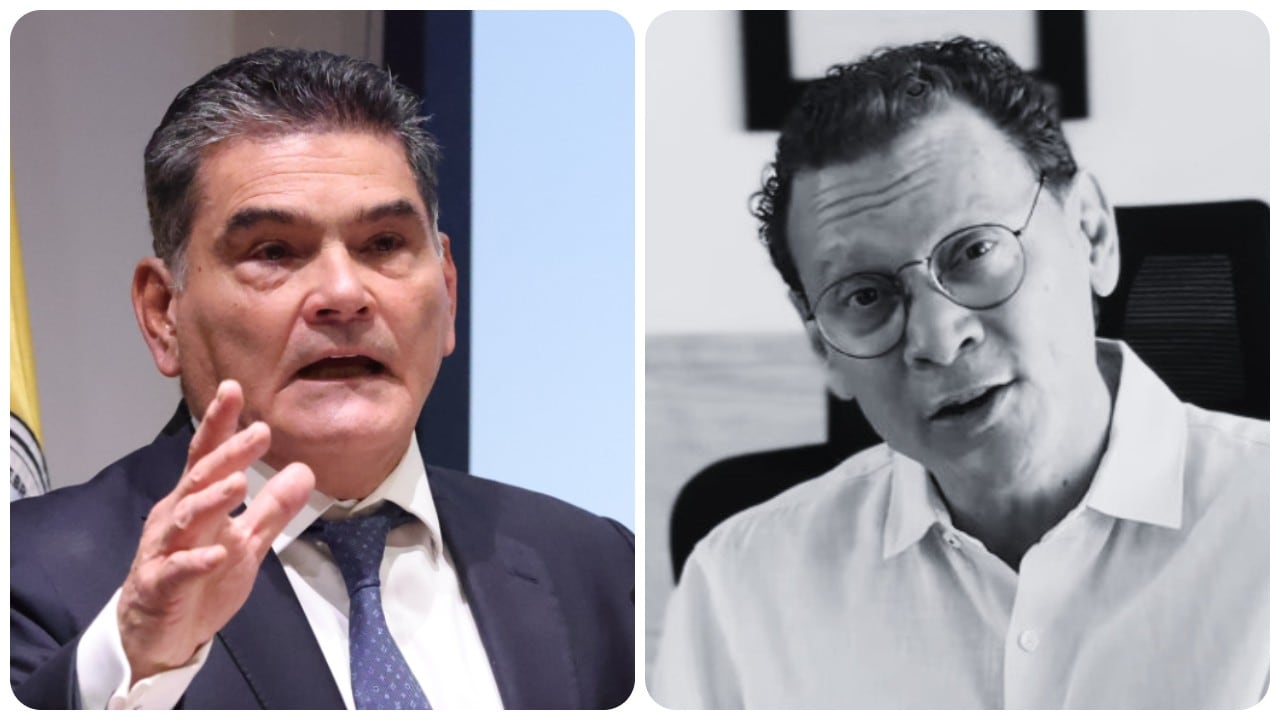 El procurador general de la Nación, Gregorio Eljach, y el exalcalde de Jamundí Andrés Felipe Ramírez.