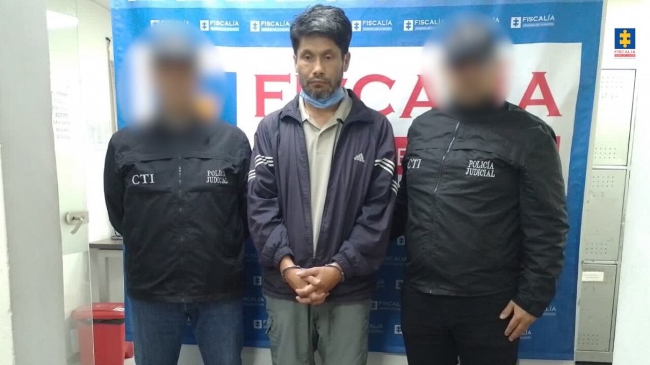 El hombre fue capturado en la localidad de Engativá.