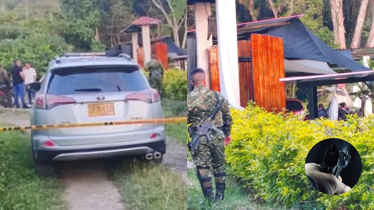 Todo ocurrió al interior de una finca en el mencionado municipio.