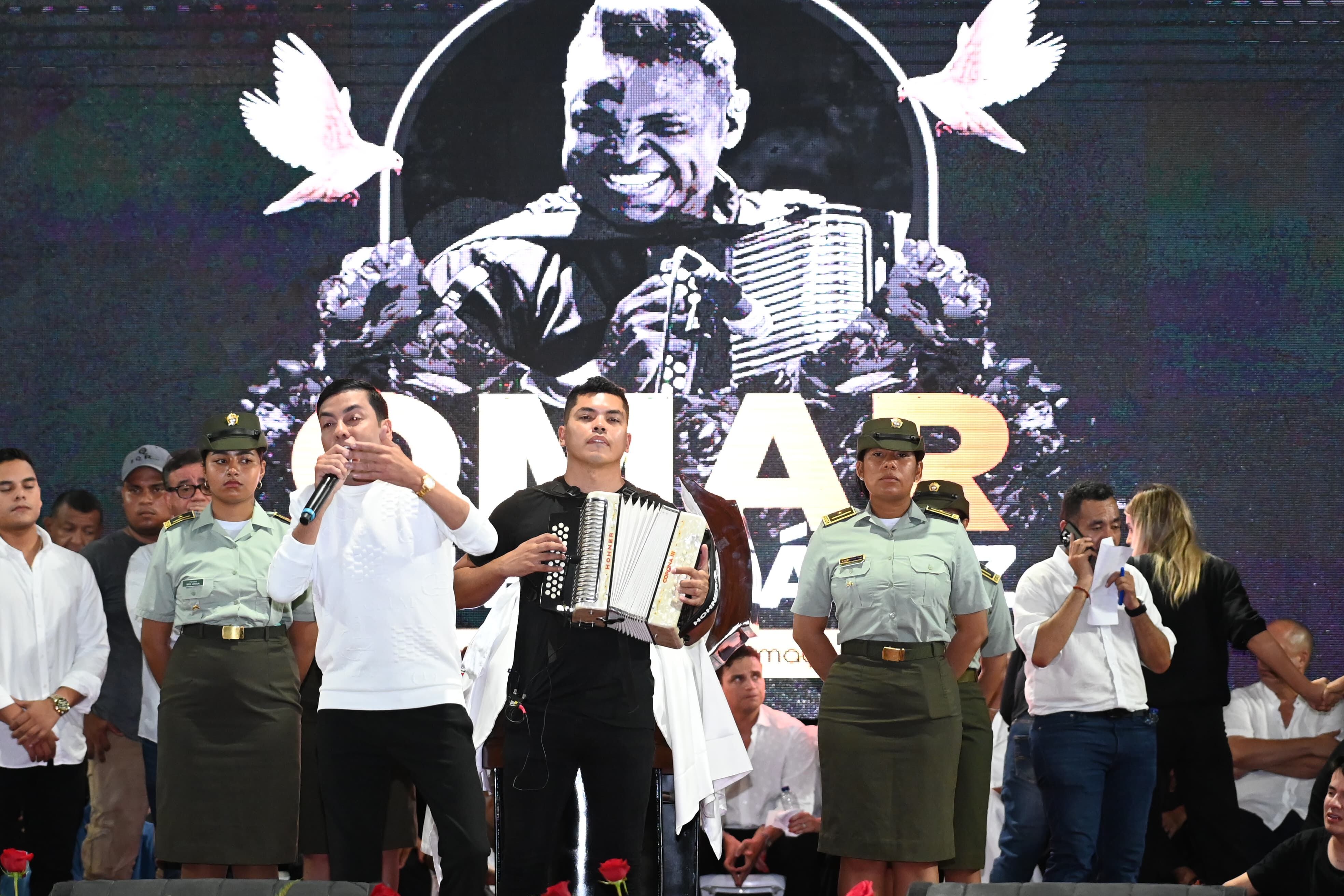 Funeral de Omar Geles en Valledupar