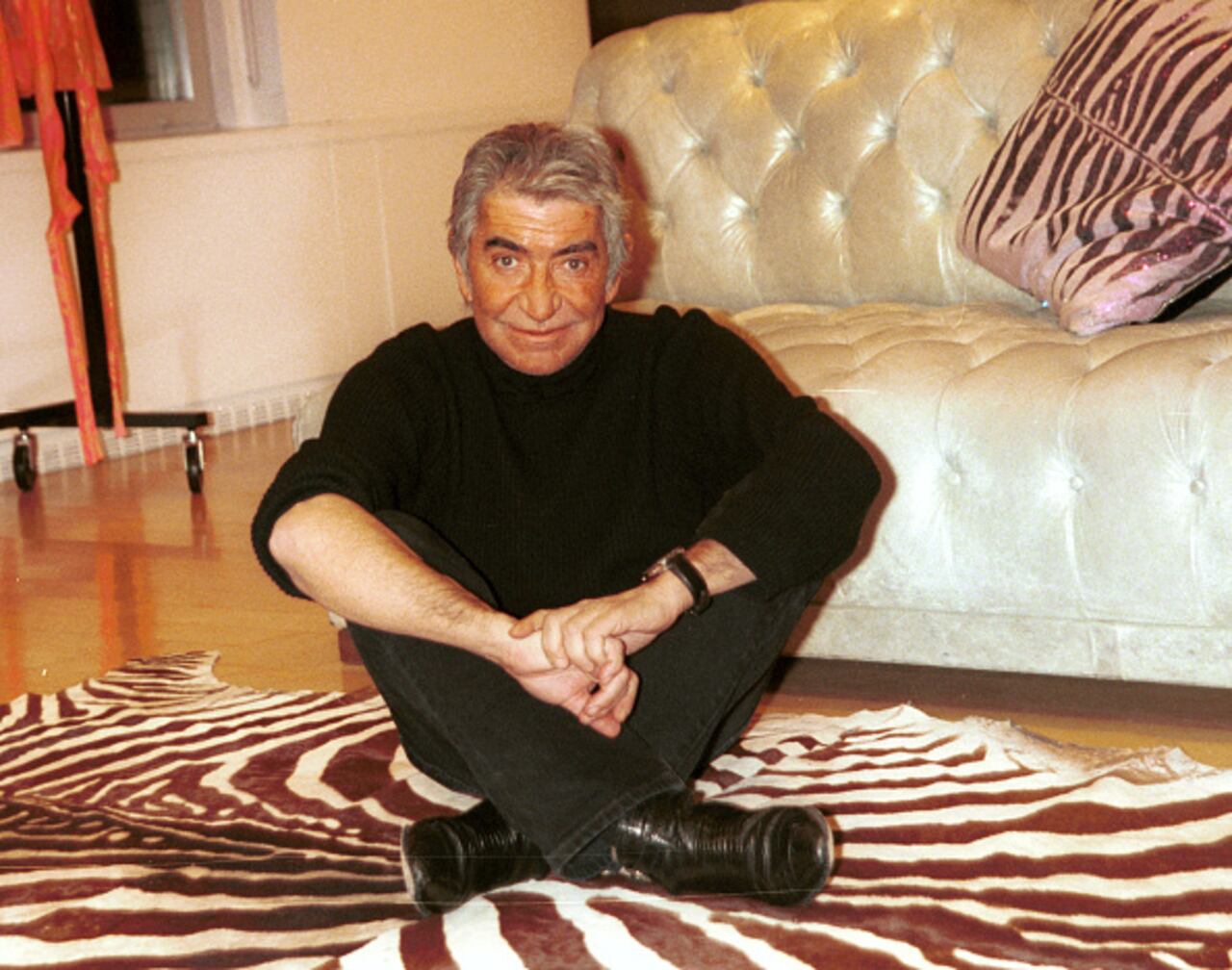 El diseñador italiano Roberto Cavalli. (Photo by Arnaldo Magnani/Liaison)