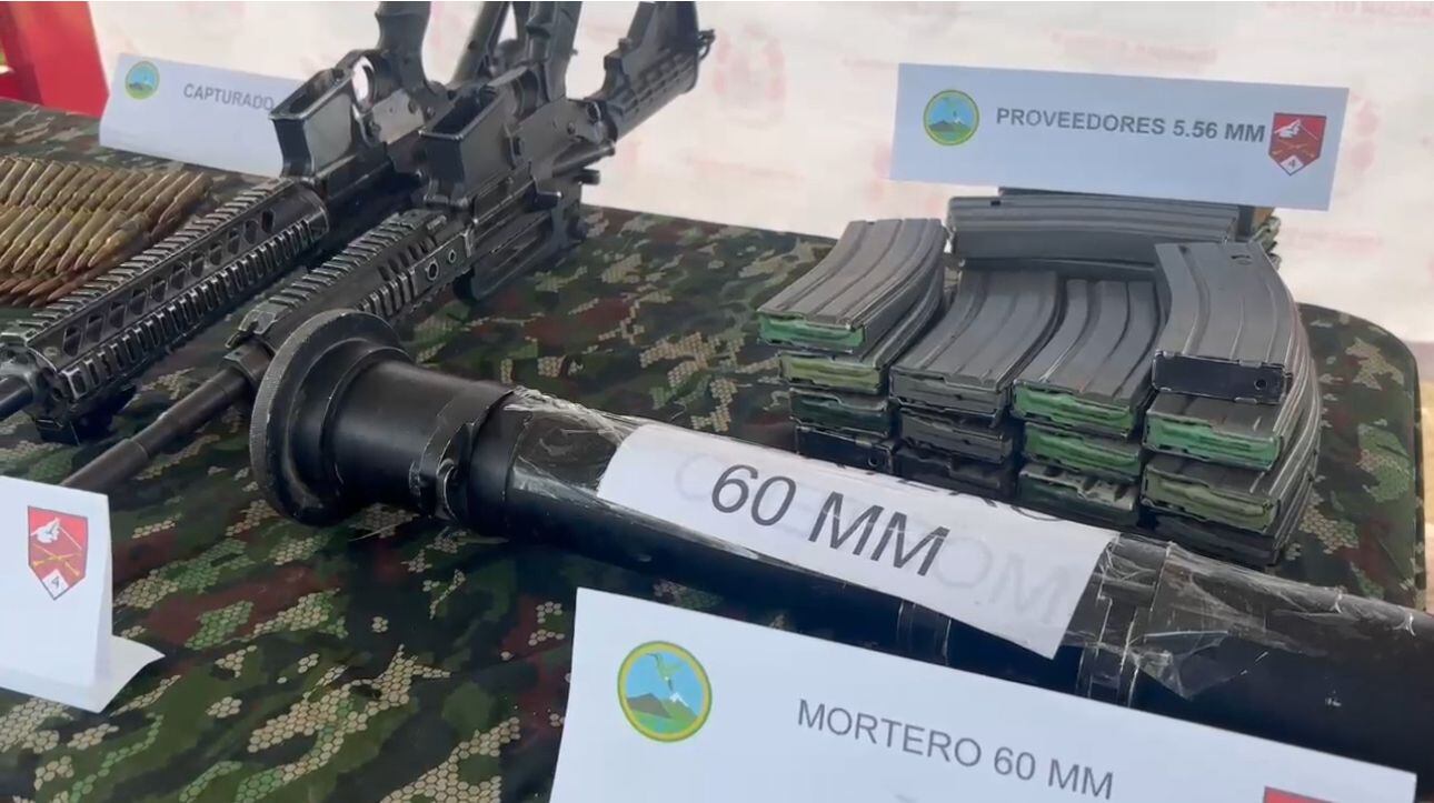 Las autoridades capturaron a alias Mono, integrante de la estructura criminal Andrés Patiño, en la vereda Trujillo, municipio de Bolívar, Cauca.