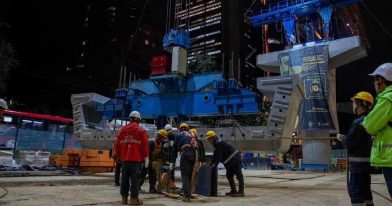 El primer tren de la Línea 1 del Metro de Bogotá llegará en septiembre. Con ello, se realizarán pruebas técnicas de rodaje.