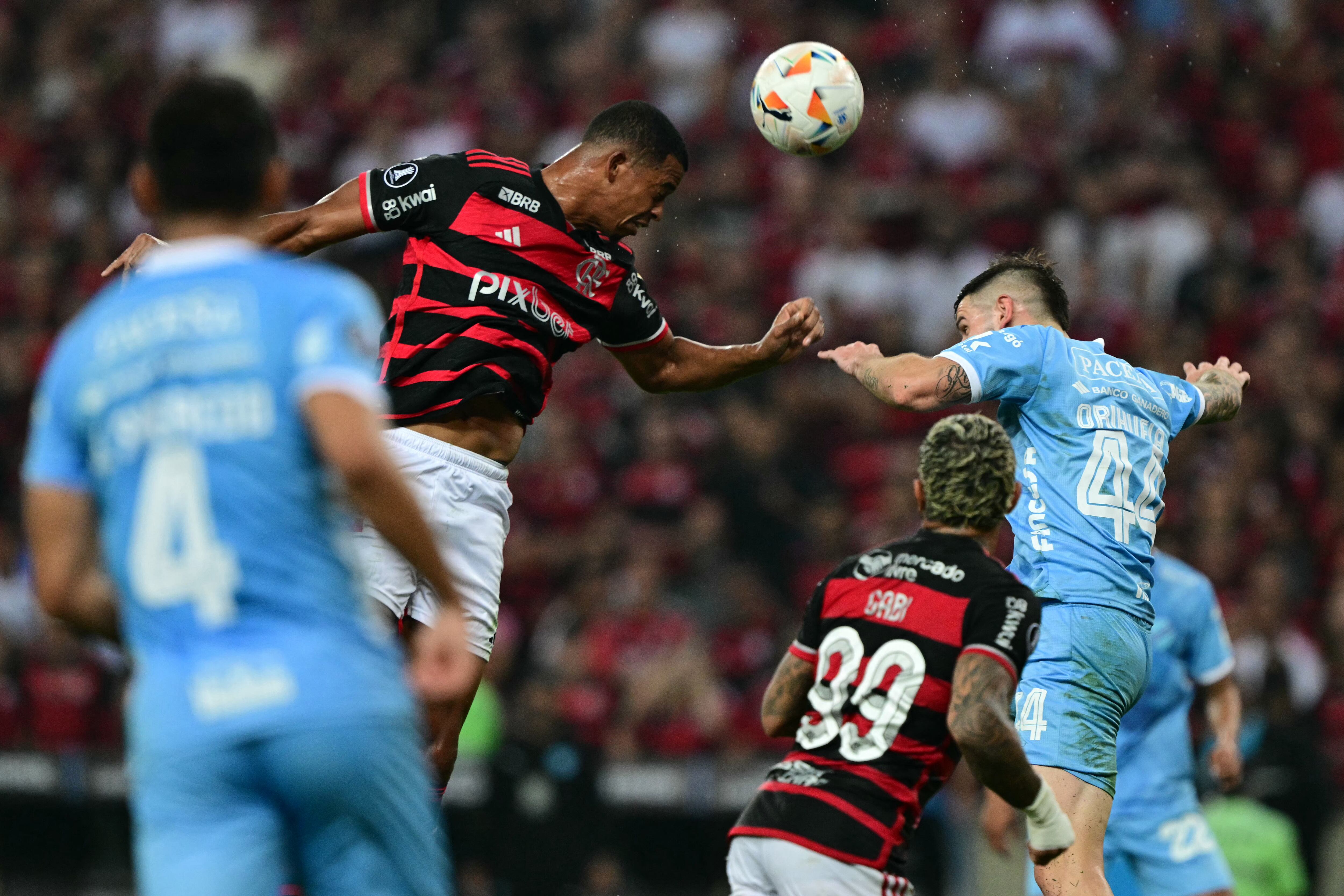 Flamengo y Bolívar protagonizaron un interesante partido por los octavos de la Copa Sudamericana.