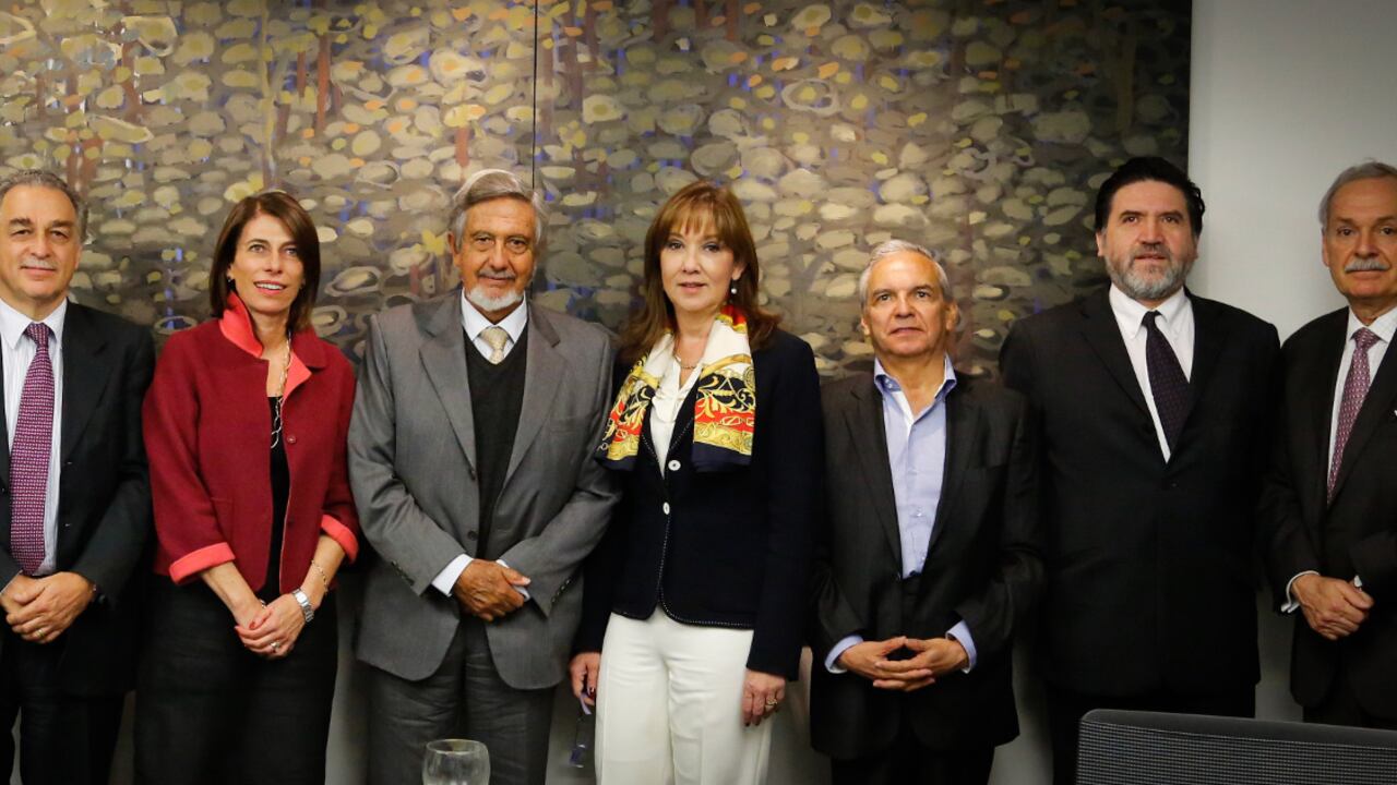 Los integrantes designados por el Gobierno Nacional son:
1. Miguel Urrutia, ex Gerente del Banco de la República
2. Guillermo Perry, ex Ministro de Hacienda
3. Leonardo Villar Gómez, Director de Fedesarrollo
4. Ricardo Bonilla González, Secretario de Hacienda de Bogotá
5. Rosario Córdoba Garcés, Presidente del Consejo Privado de Competitividad
6. Julio Roberto Piza, Director del Departamento de Derecho Fiscal de la Universidad Externado
7. Alfredo Lewin, ex Decano de la Facultad de Derecho de la Universidad de los Andes
8. Soraya Montoya González, Directora de la Fundación Saldarriaga Concha
9. Óscar Darío Morales, ex Presidente de Deloitte