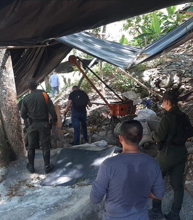 Operativo contra la minería ilegal