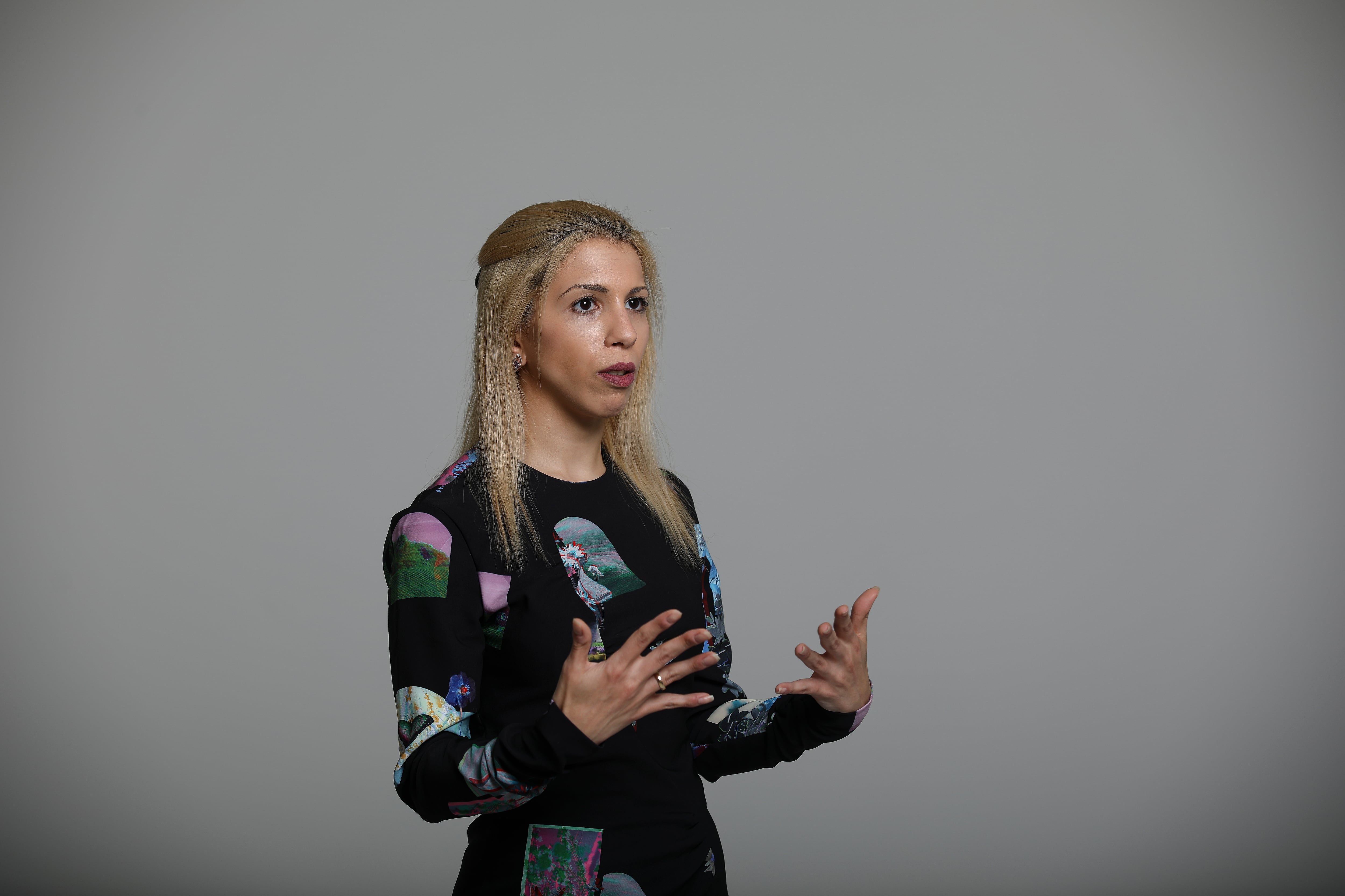 Rim Kanaan. Cónsul de Palestina en Colombia