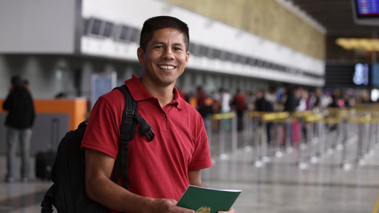 Frank Pinchao, exsecuestrado por las Farc. Bogotá, 8 de septiembre de 2011. Foto: Daniel Reina Romero / Revista Semana