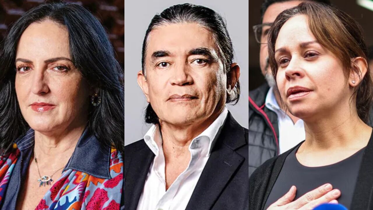 María Fernanda Cabal, Gustavo Bolívar y María Claudia Tarazona.
