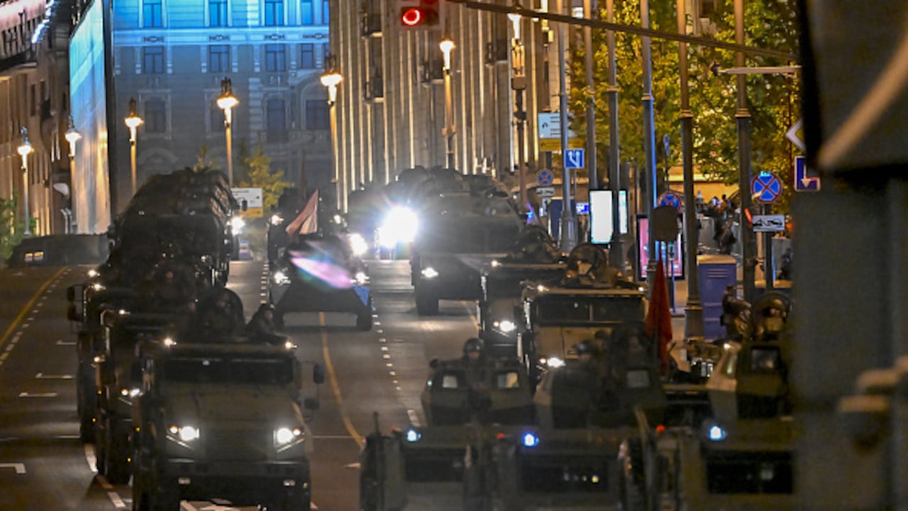 La Armada de Rusia ha desplegado este lunes 3.500 militares y 40 buques de cara a la realización de una serie de maniobras de entrenamiento en el mar Báltico y en varios campos de la región de Kaliningrado.(Photo by Sefa Karacan/Anadolu Agency via Getty Images)