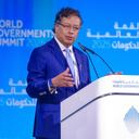Gustavo Petro en la Cumbre Mundial de Gobiernos.