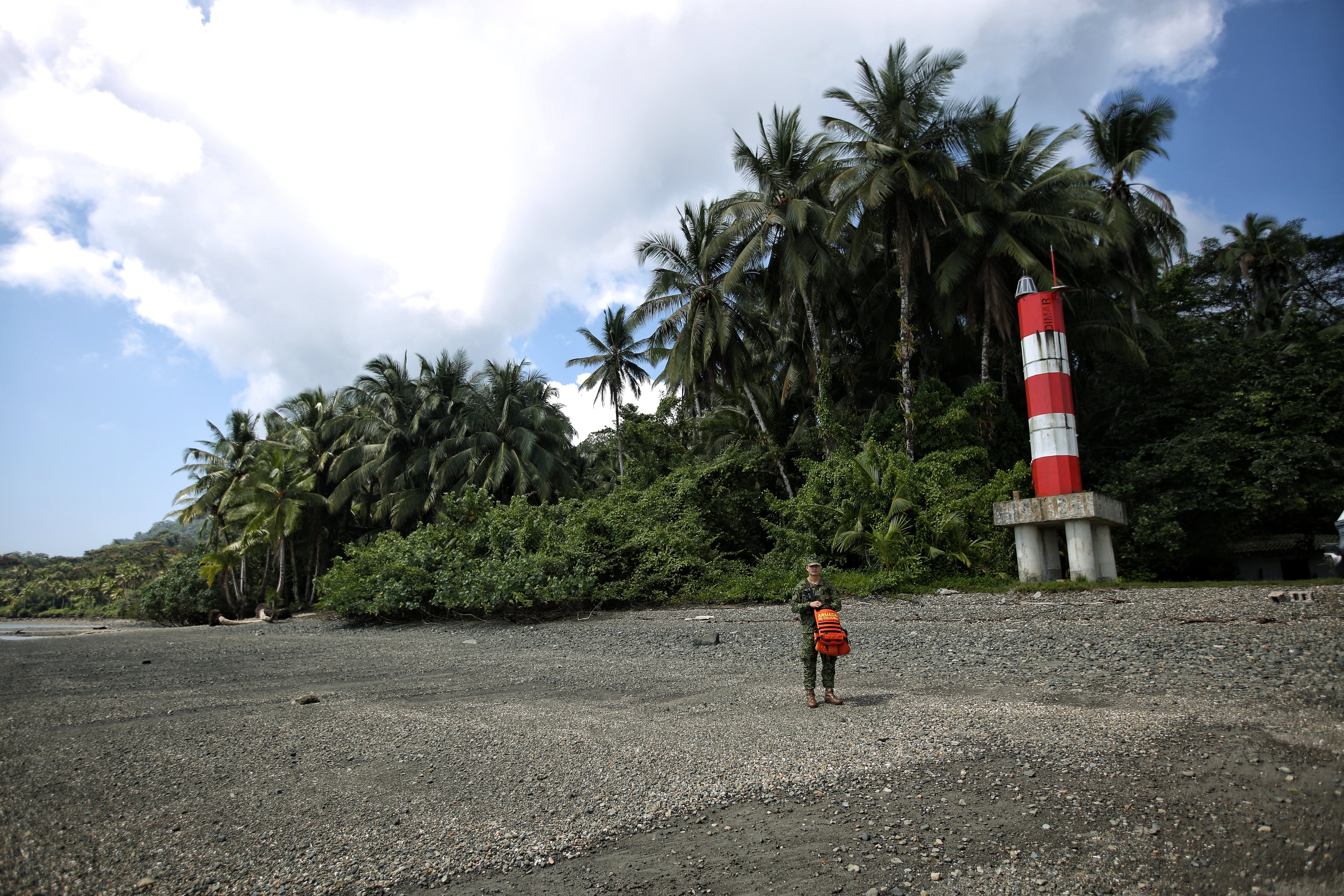 Lugar de construcción de Estación de Segundo Nivel de Guardacostas