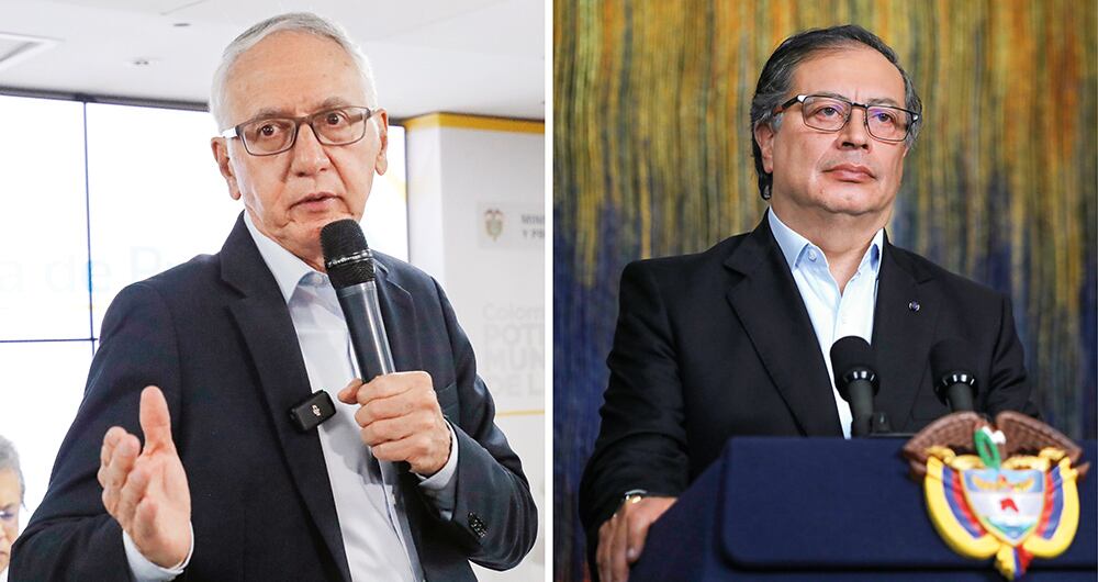   El ministro de Salud, Guillermo Alfonso Jaramillo, ha sido cercano al presidente Gustavo Petro desde que este fue alcalde de Bogotá.