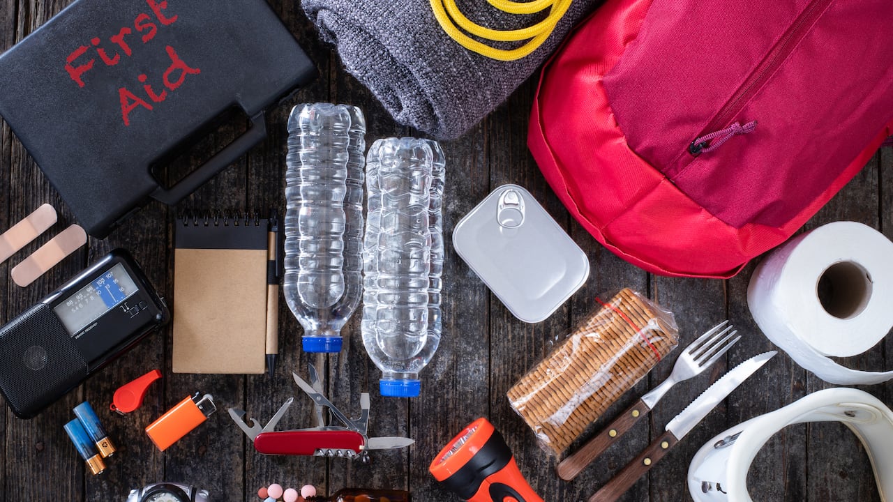 Kit de emergencia para terremotos
