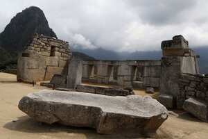 Vista panorámica de Machu Pichu. Cusco, Perú. Foto: AP / Martin Mejía.