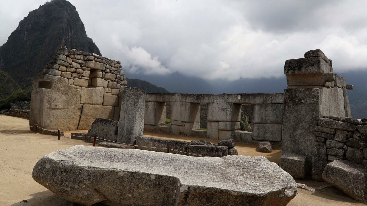 Vista panorámica de Machu Pichu. Cusco, Perú. Foto: AP / Martin Mejía.