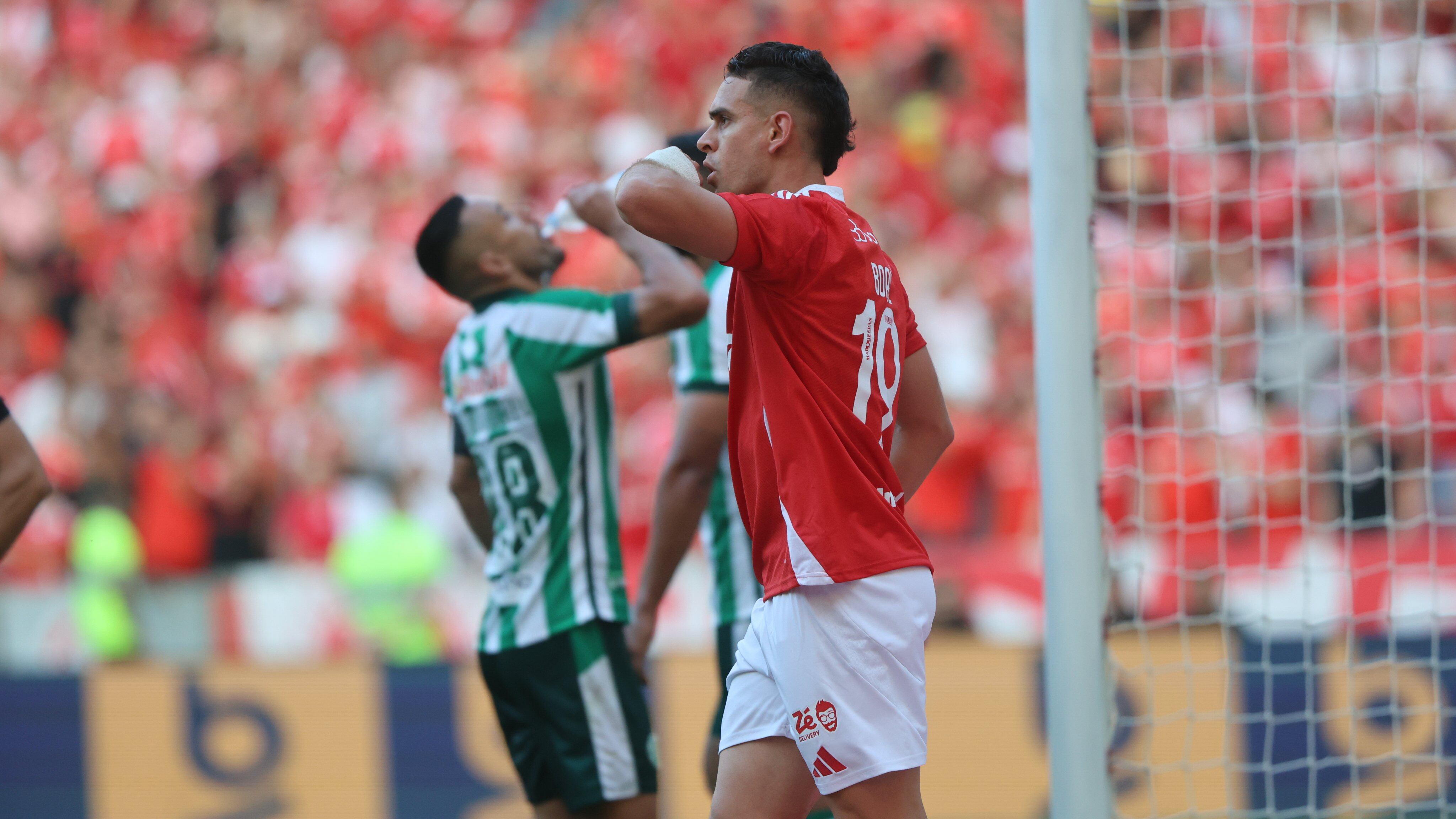 Rafael Santos Borré marcó su segundo gol en el Brasileirao con Inter