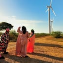 Jepírachi, el primer parque eólico puesto en marcha en Colombia. Está situado en La Guajira.