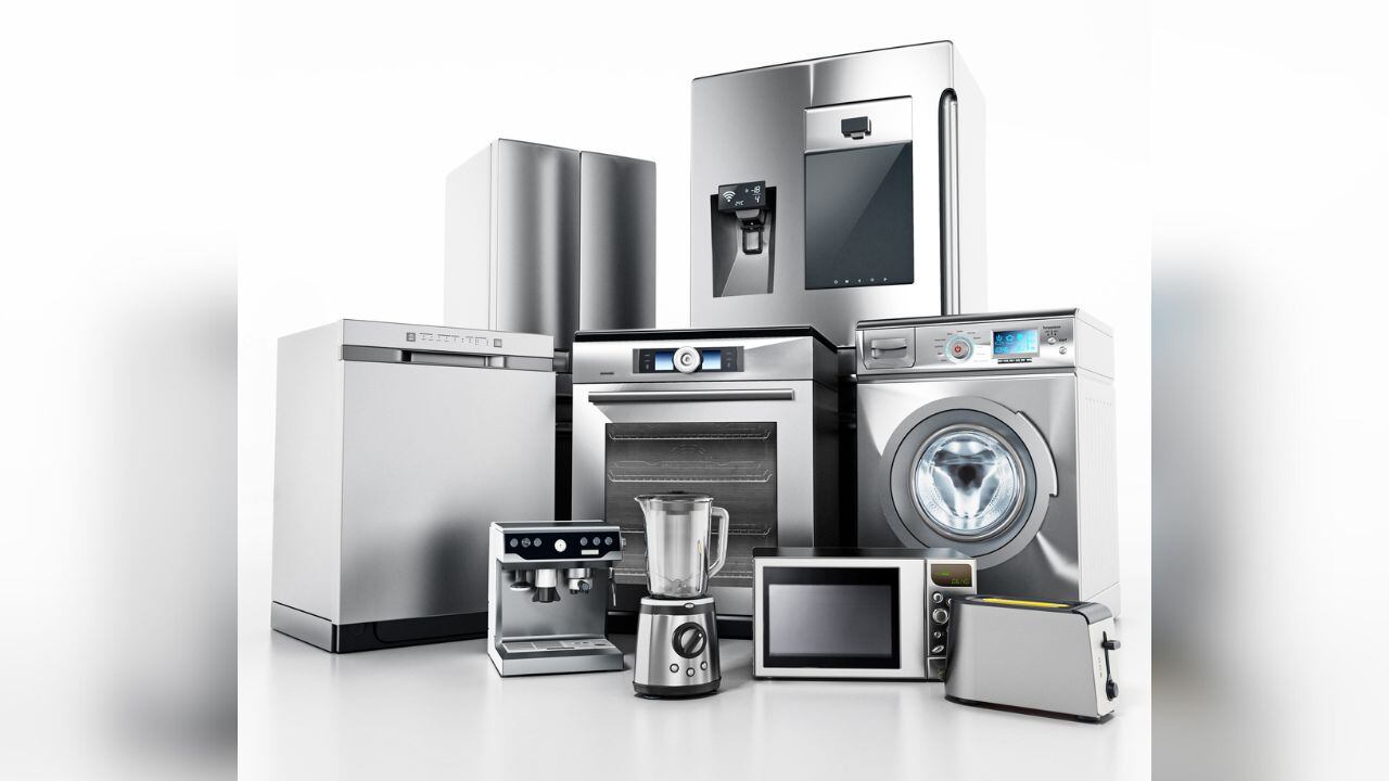 Electrodomésticos del hogar.