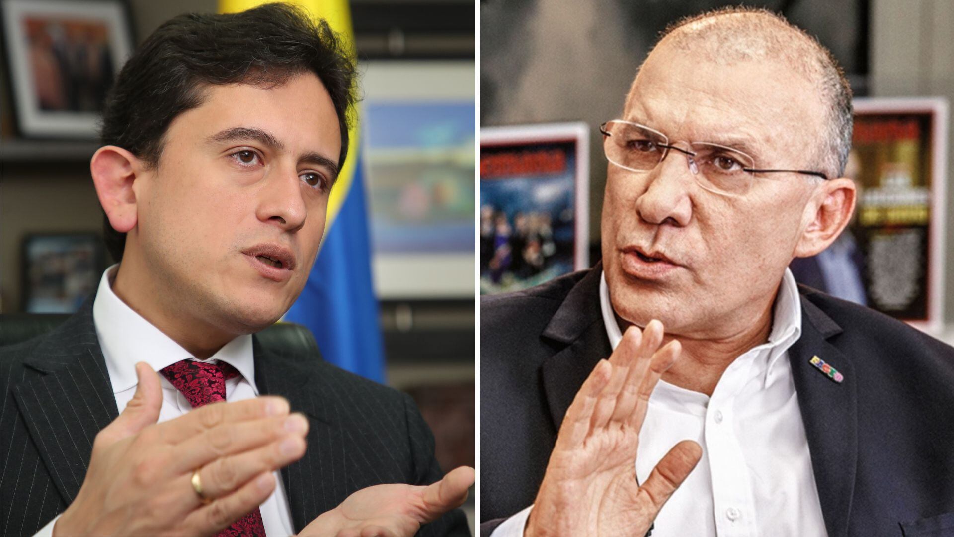 El ministro de Comercio y exdirector de la Dian, Luis Carlos Reyes, hizo fuertes acusaciones sobre corrupción contra Roy Barreras.