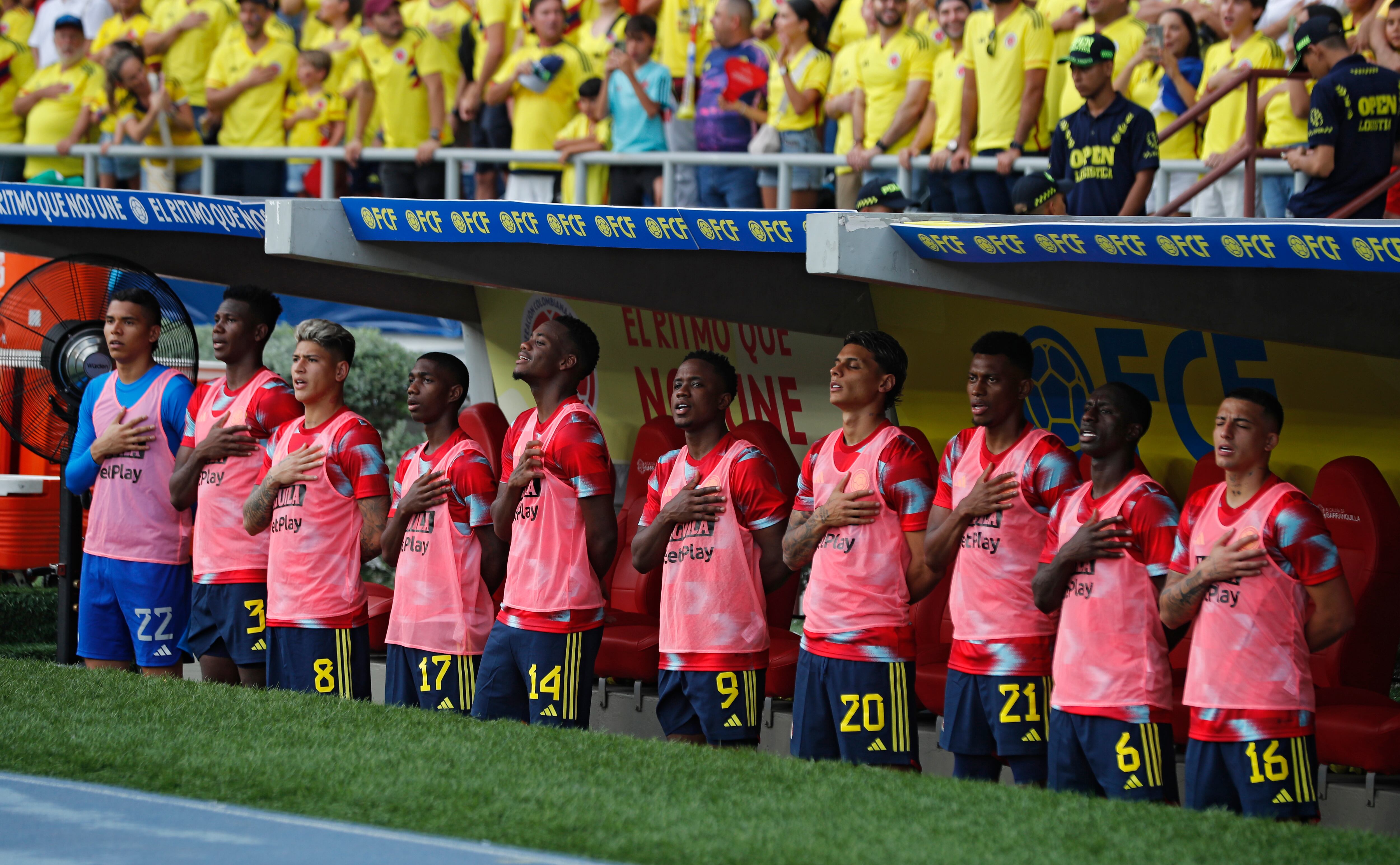 Colombia vs Uruguay  empate 2-2 
Eliminatorias al Mundial 2026
 Selección Colombia de mayores
Barranquilla estadio Metropolitano
Octubre 12 del 2023
Foto Guillermo Torres Reina / Semana