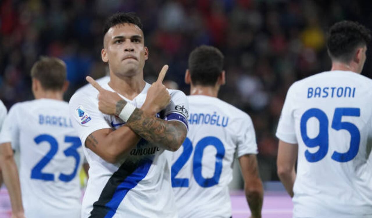 Lautaro Martínez, capitán y goleador del Inter de Milán