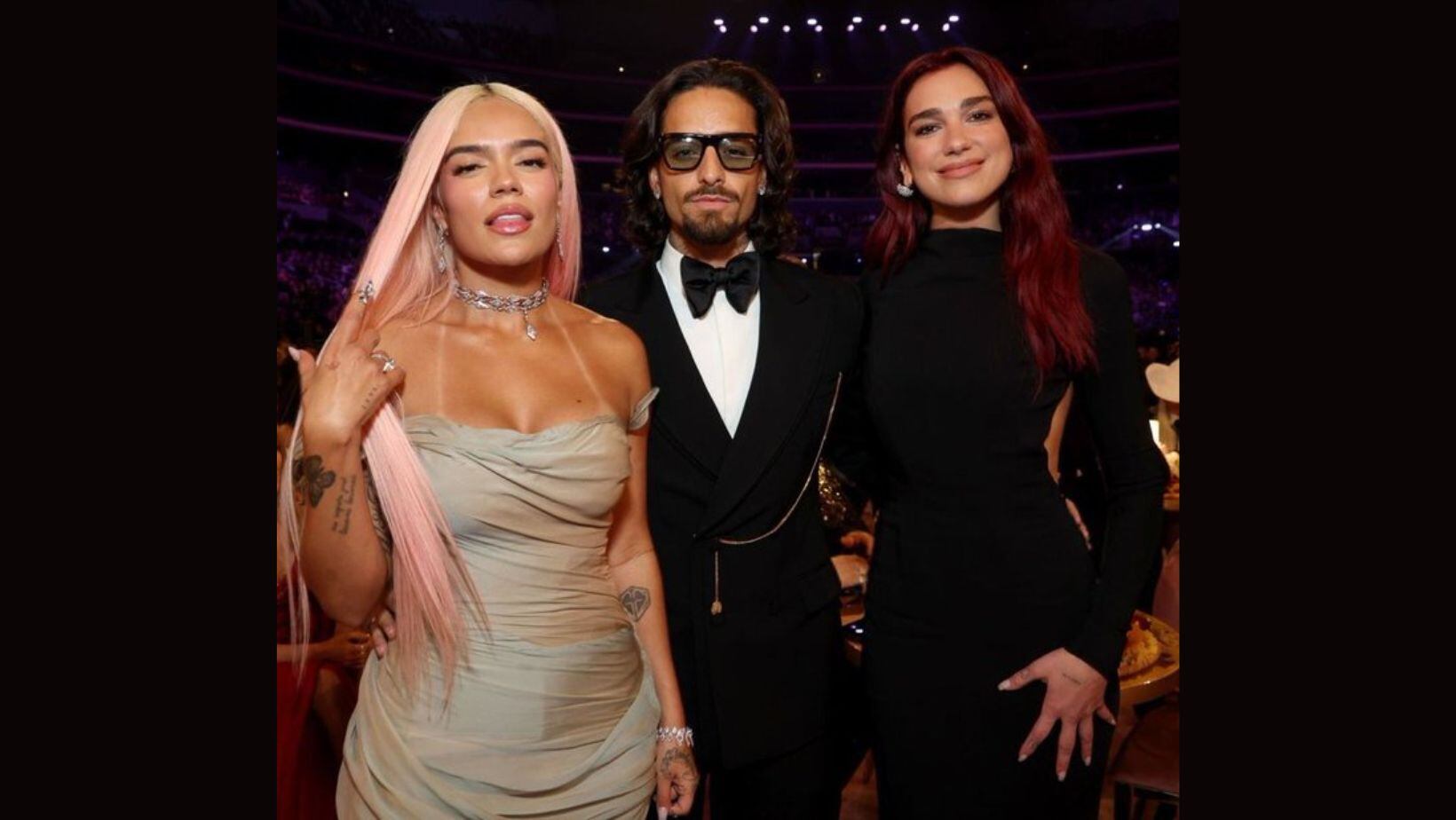 Karol G, Dua lipa y Maluma

Foto: captura de pantalla X 
@KarolGWW