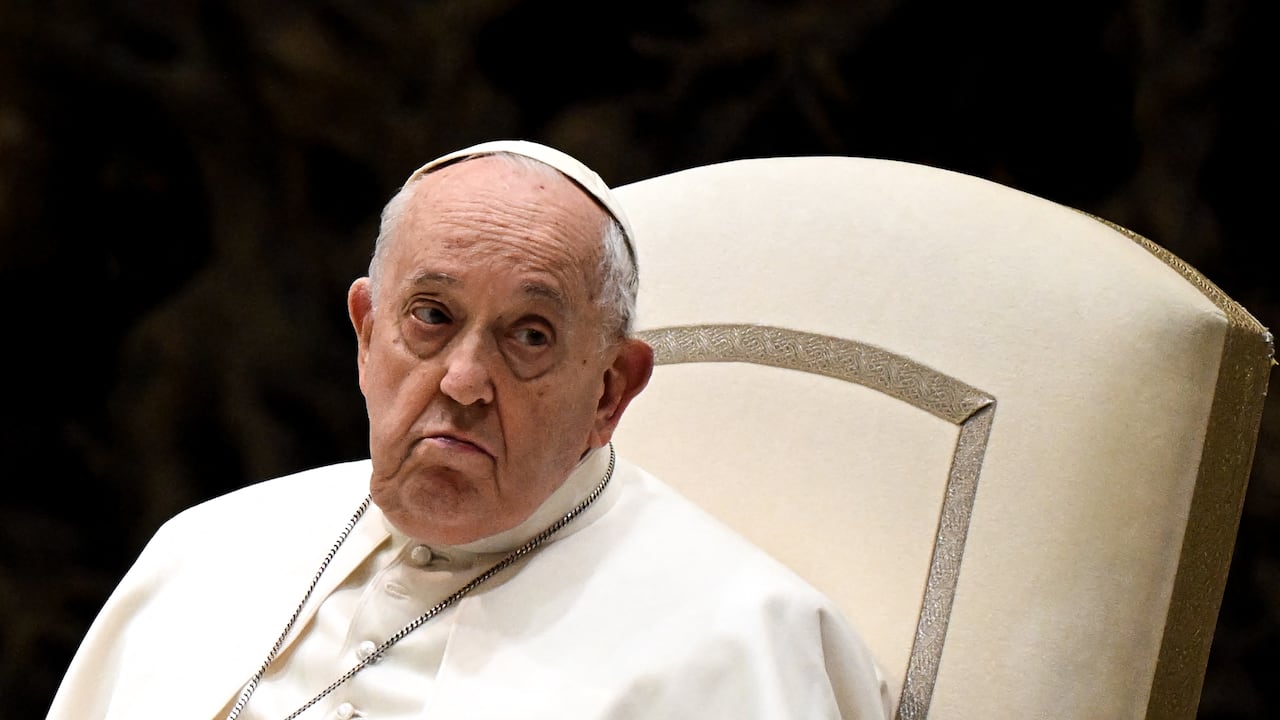 El pontífice reveló de manera pública la enfermedad que padece en estos momentos.